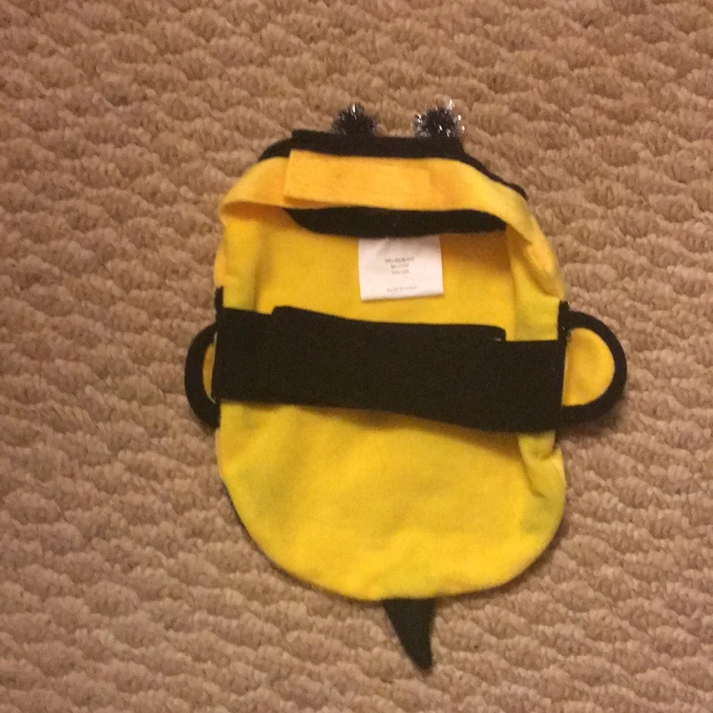 Small pet bumblebee costume